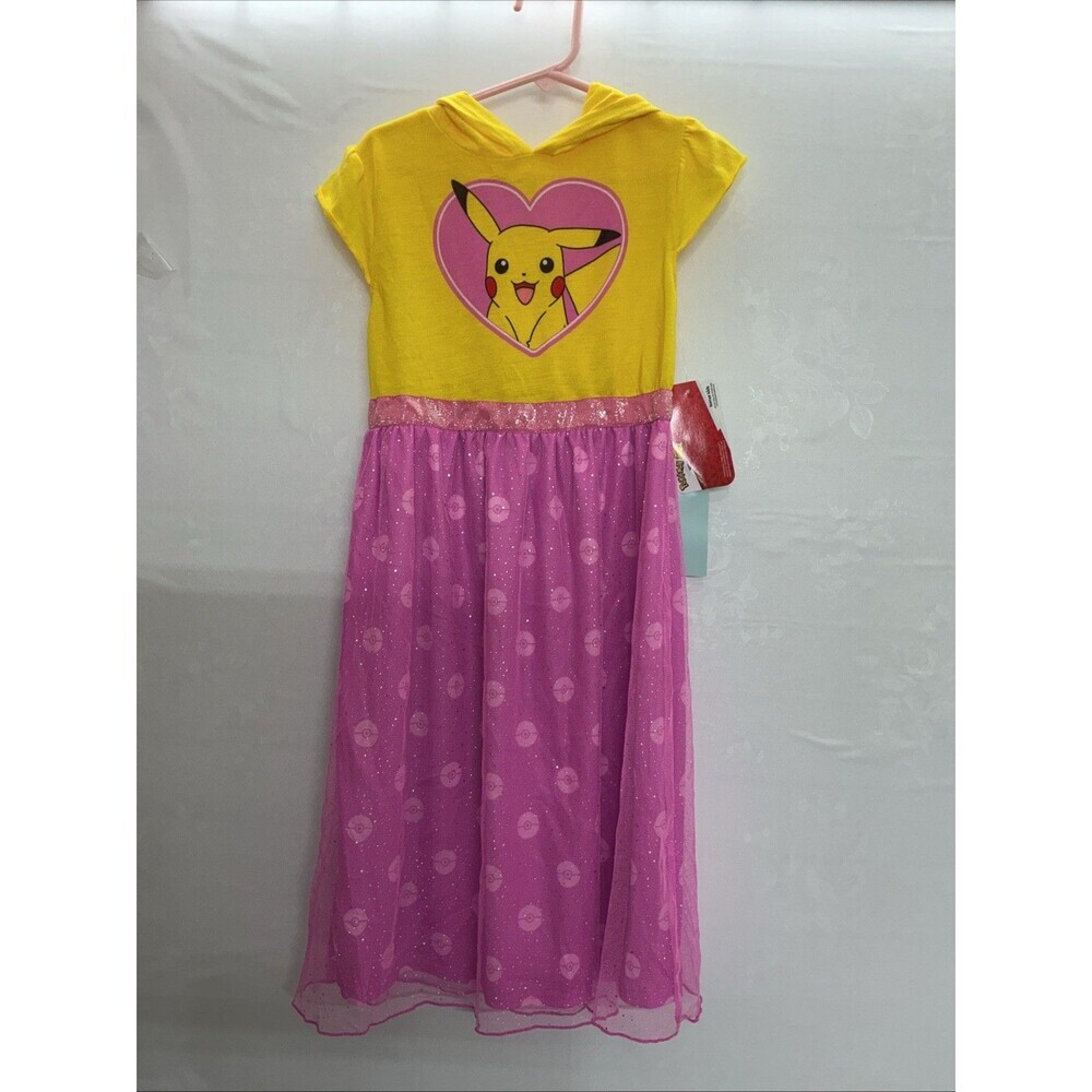 Pokemon Girls Dress Size 6X In New Condition With Tag's